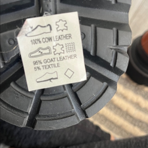 New!! All Saints Brown Leather Harlee Chelsea Boots - Picture 4 of 6